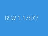 BSW 1.1/8X7 